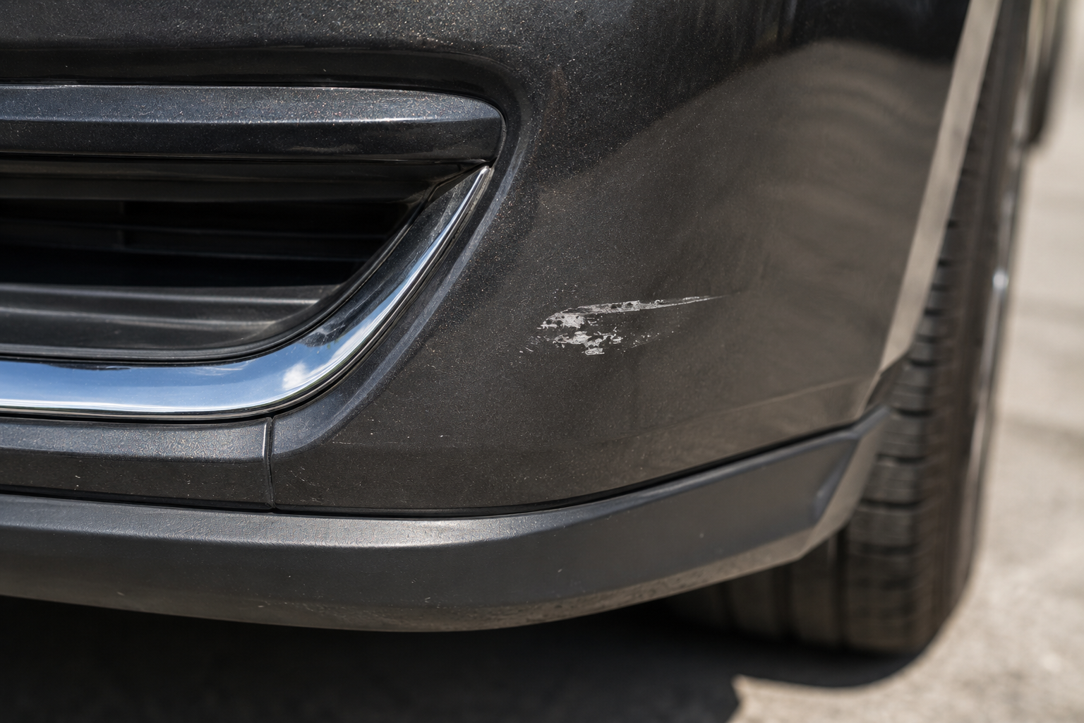Polish, touch-up or car spray painting?
