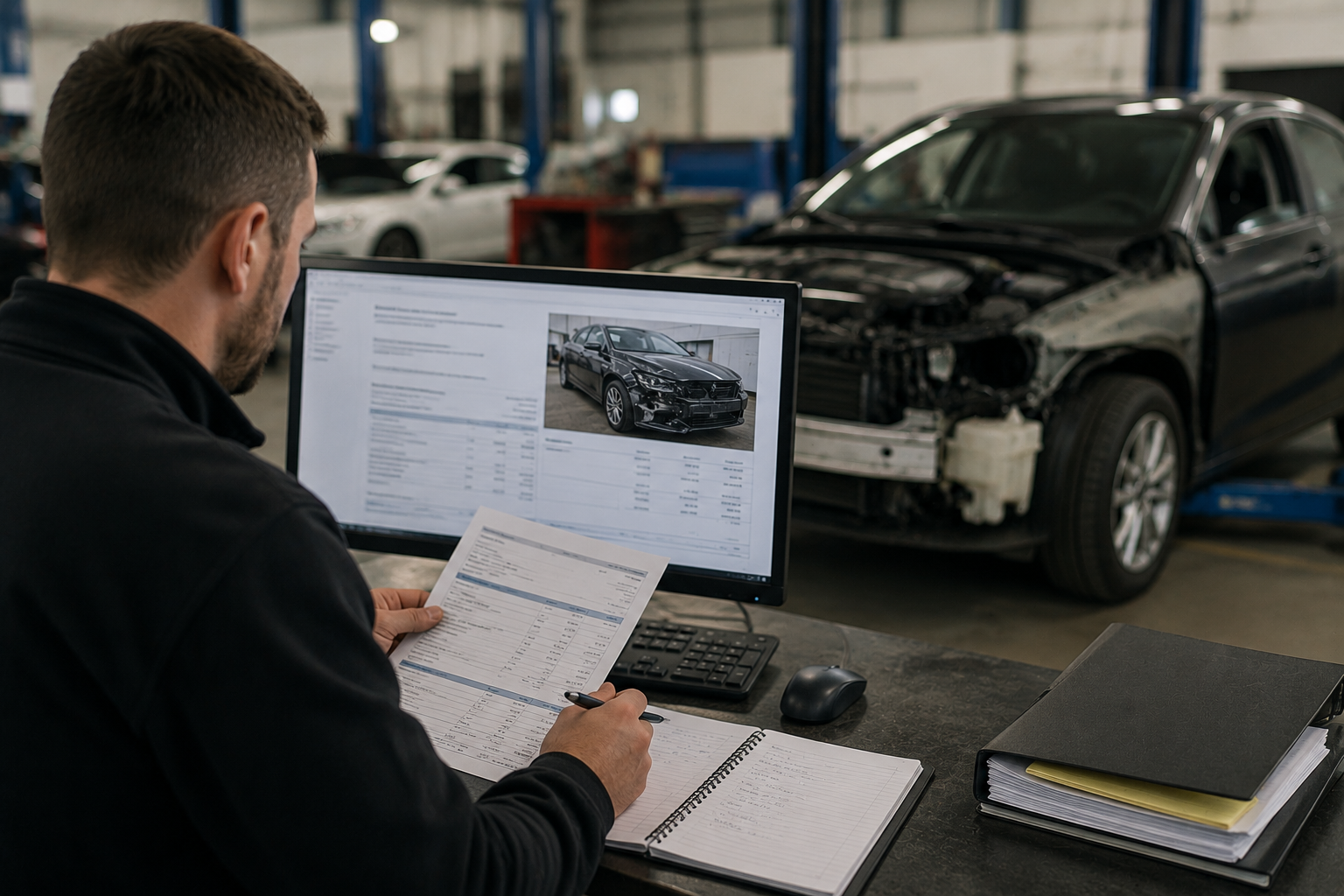 What happens during a smash repair?