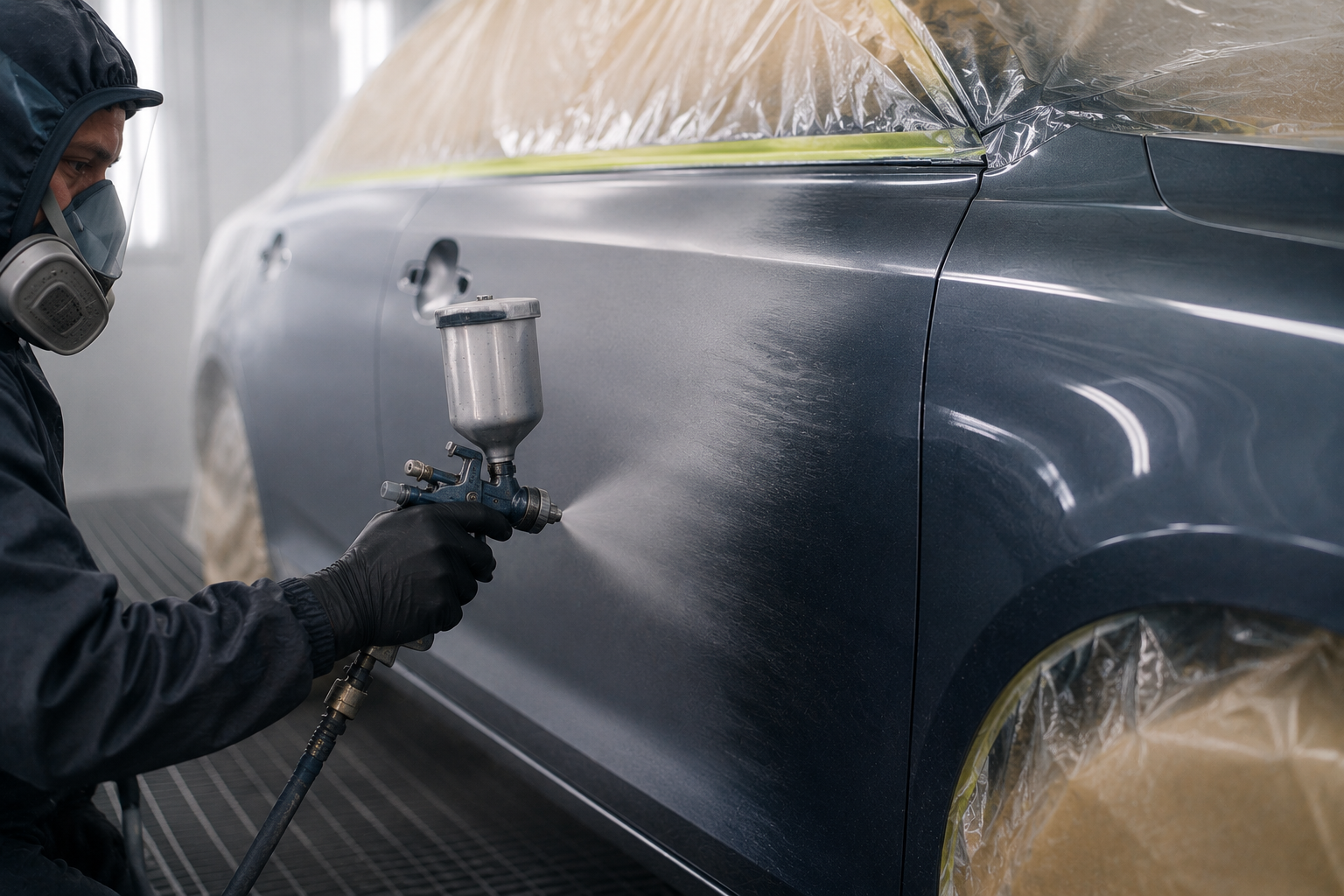 Why your car respray gets blended, not just matched