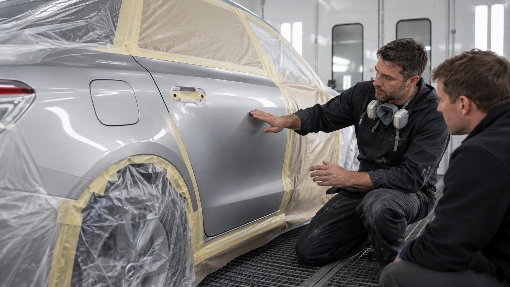 Why your car respray gets blended, not just matched