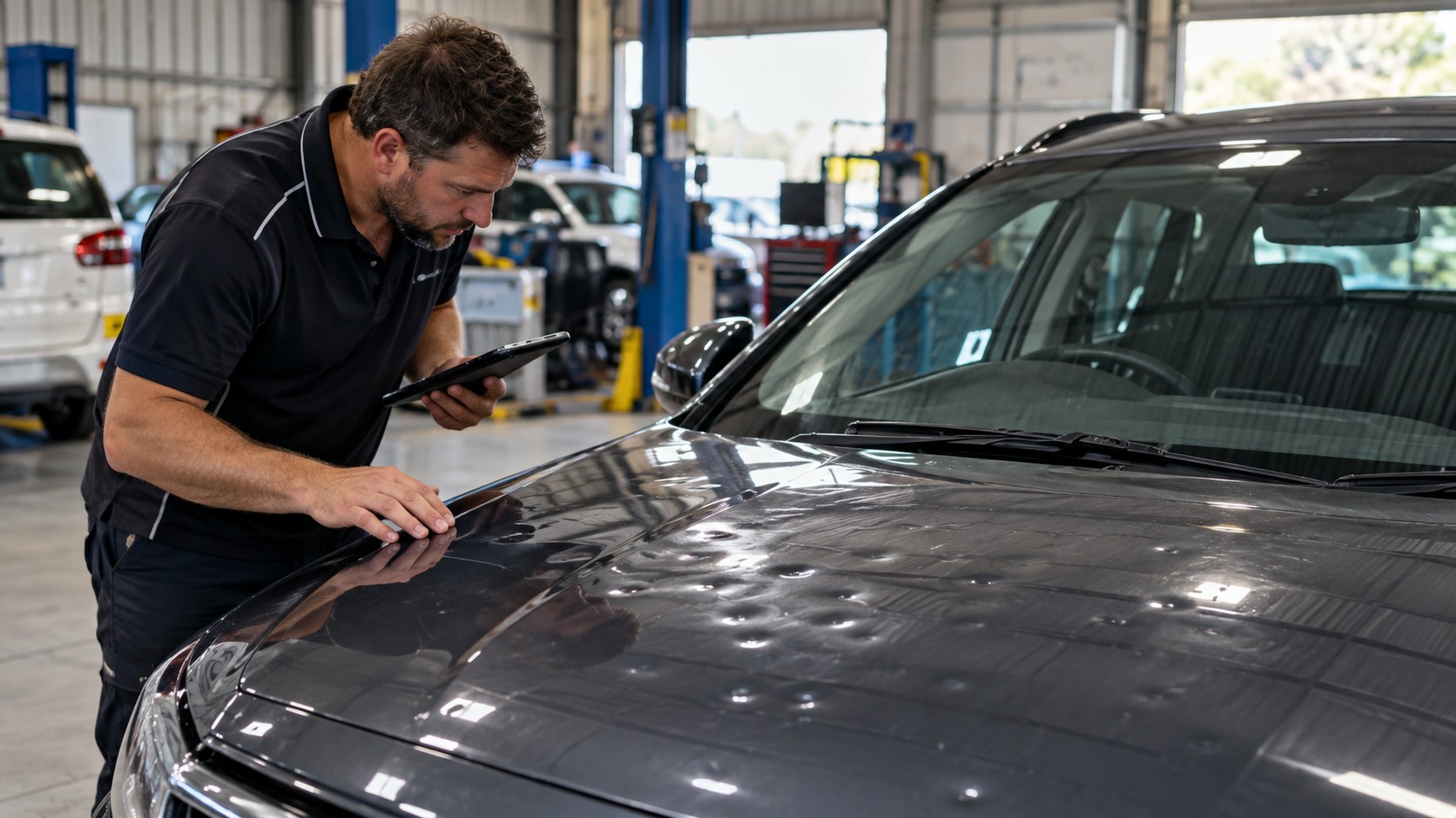 What does hail damage repair cost in Melbourne?